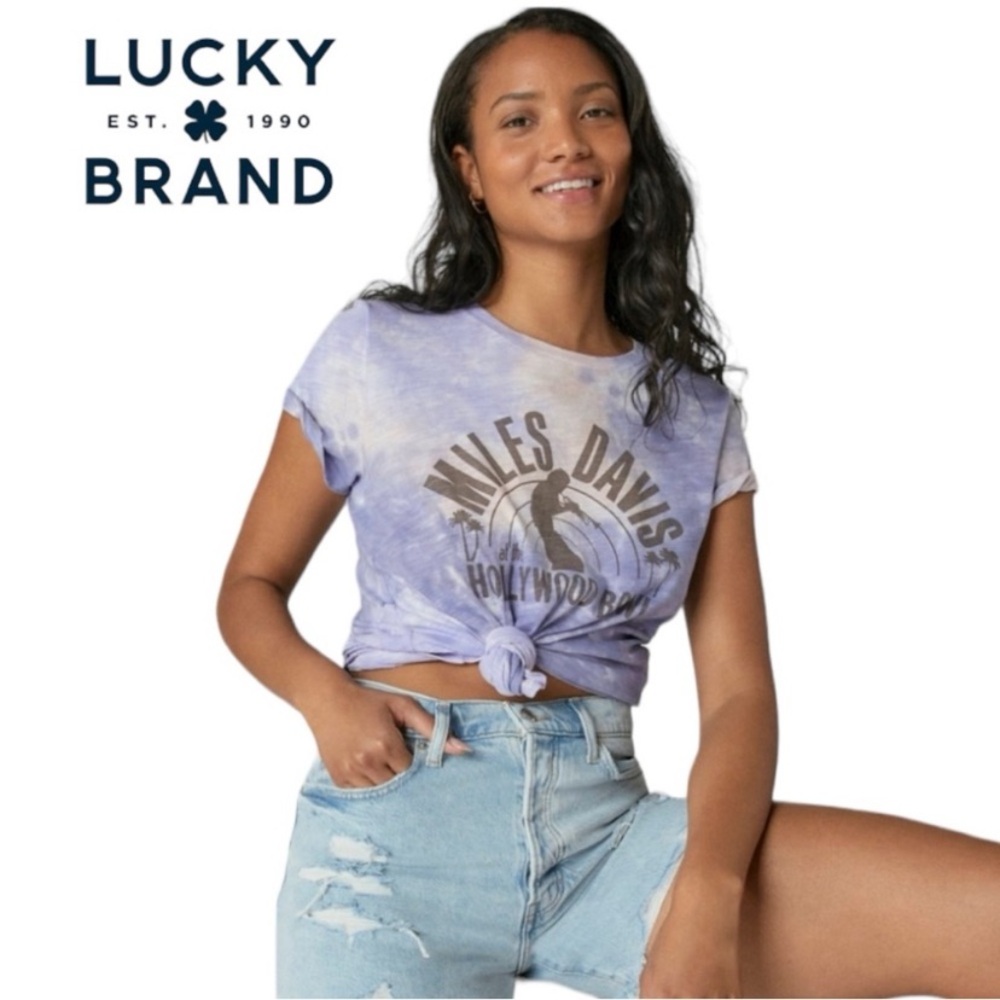 NWT Lucky Brand Miles David T-shirt XS